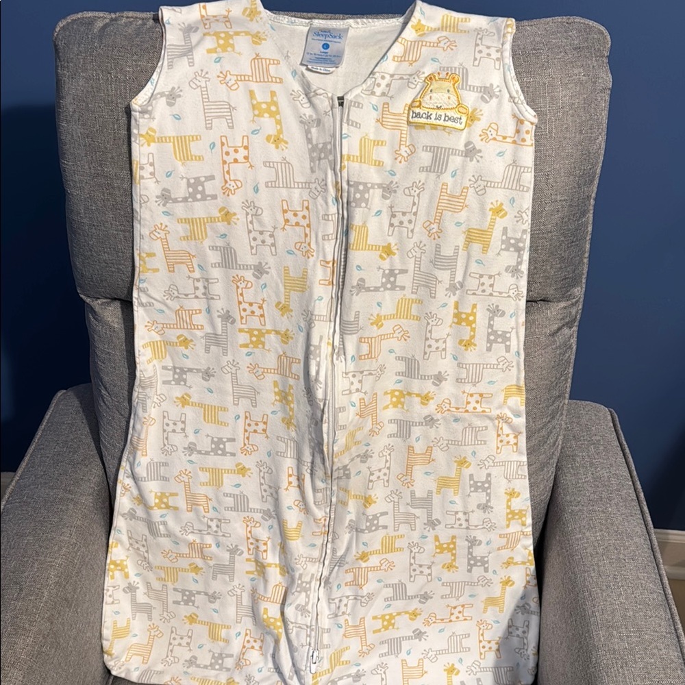 Kids Pajamas - Yellow and Gray Giraffe Print